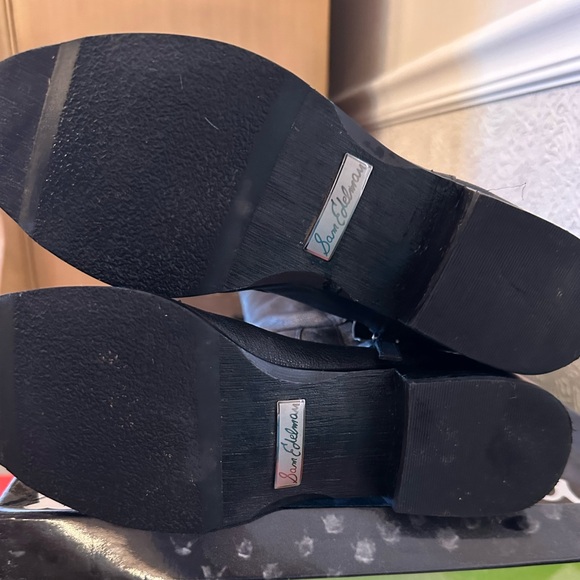 Black over the knee leather boot. Sam Edelman. - Picture 8 of 9